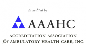 AAAHC logo, accreditation